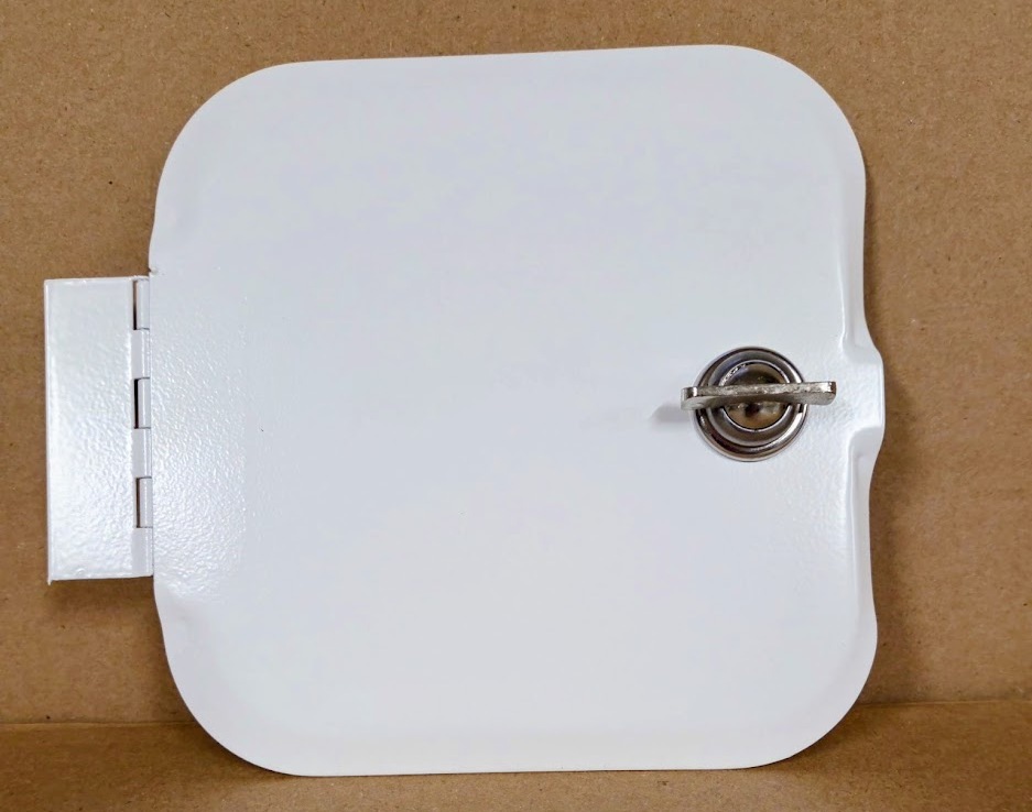 C2-095  C2 Body. Fuel Door with latch.