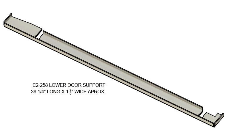 C2-258  C2 LOWER DOOR SUPPORT